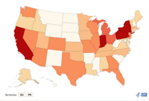 Geographical Distribution of Females with Hemophilia A or B 9/29/23